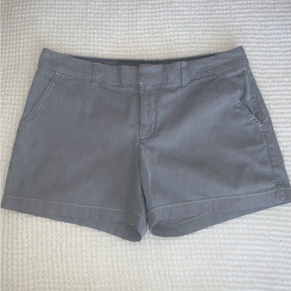 Tommy Hilfiger Women Shorts Size 14 Color White & Brown(174)6